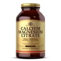 Витамины и минералы Solgar Calcium Magnesium Citrate, 250 таблеток