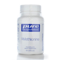 Аминокислота Pure Encapsulations L-Methionine, 60 капсул
