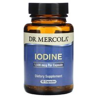 Вітаміни та мінерали Dr. Mercola Iodine, 90 капсул
