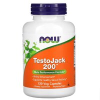 Стимулятор тестостерона NOW Testo Jack 200, 120 вегакапсул