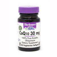 Натуральна добавка Bluebonnet Nutrition CoQ10 30 mg, 30 гелевих вегакапсул