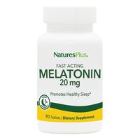Натуральная добавка Natures Plus Fast Acting Melatonin 20 mg, 90 таблеток