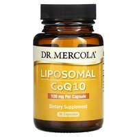 Натуральная добавка Dr. Mercola Liposomal CoQ10 100 mg, 30 капсул
