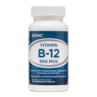 Витамины и минералы GNC Vitamin B12 500, 100 таблеток