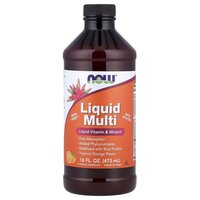 Витамины и минералы NOW Liquid Multi, 473 мл