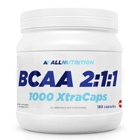 Амінокислота BCAA AllNutrition BCAA 2:1:1 1000 Xtra Caps, 180 капсул