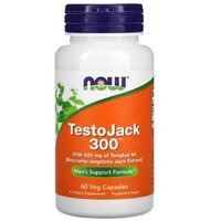 Стимулятор тестостерона NOW Testo Jack 300, 60 вегакапсул