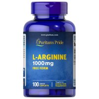 Амінокислота Puritan's Pride L-Arginine 1000 mg, 100 каплет