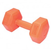 Гантель композитная PowerPlay 4124 Hercules Orange, 1 кг