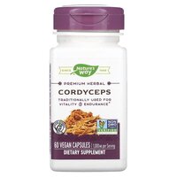 Натуральная добавка Nature's Way Cordyceps, 60 капсул