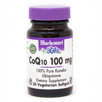 Натуральна добавка Bluebonnet Nutrition CoQ10 100 mg, 30 гелевих вегакапсул