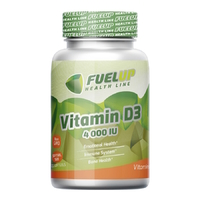 Витамины и минералы FuelUp Vitamin D3 4000 IU, 120 капсул СРОК 08.23