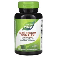Витамины и минералы Nature's Way Magnesium Complex, 100 капсул