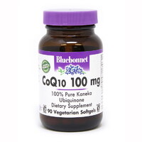 Натуральна добавка Bluebonnet Nutrition CoQ10 100 mg, 90 гелевых вегакапсул