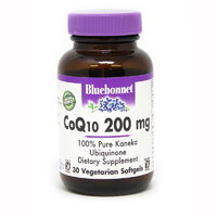 Натуральная добавка Bluebonnet CoQ10 200 mg, 30 гелевых вегакапсул