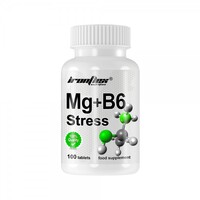 Витамины и минералы IronFlex Mg + B6 Stress, 100 таблеток