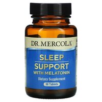 Натуральная добавка Dr. Mercola Sleep Support with Melatonin, 30 таблеток