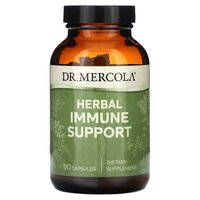 Натуральная добавка Dr. Mercola Herbal Immune Support, 90 капсул