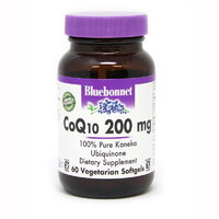 Натуральна добавка Bluebonnet Nutrition CoQ10 200 mg, 60 гелевих вегакапсул