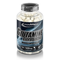 Аминокислота IronMaxx Glutamine Ultra Strong, 150 капсул