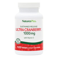 Натуральная добавка Natures Plus Ultra Cranberry 1000, 120 таблеток