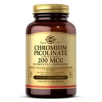 Витамины и минералы Solgar Chromium Picolinate 200 mcg, 90 вегакапсул
