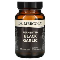 Натуральная добавка Dr. Mercola Fermented Black Garlic, 60 капсул