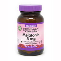 Натуральная добавка Bluebonnet Earth Sweet Chewables Melatonin 5 mg, 120 жевательных таблеток