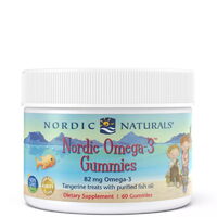 Жирні кислоти Nordic Naturals Nordic Omega-3 Gummies, 60 желеєк - мандарин