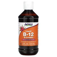 Витамины и минералы NOW Vitamin B12 Complex Liquid, 237 мл