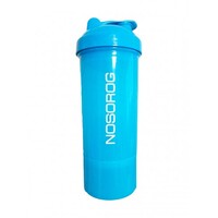 Шейкер Nosorog Smart Shake 2-х компонентный, 350 мл, Blue