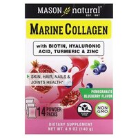 Препарат для суставов и связок Mason Natural Marine Collagen, 14*10 грамм
