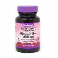 Вітаміни та мінерали Bluebonnet Nutrition Earth Sweet Chewables Vitamin В12 5000 mcg, 30 жувальних таблеток