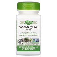 Натуральная добавка Nature's Way Dong Quai Root, 100 вегакапсул