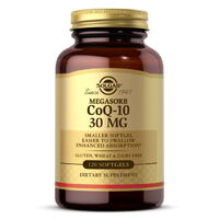Натуральная добавка Solgar Megasorb CoQ-10 30 mg, 120 капсул