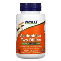 Пробиотики и пребиотики NOW Acidophilus 2 billion, 100 вегакапсул