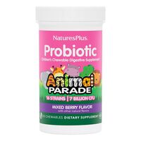 Пробиотики и пребиотики Natures Plus Animal Parade Probiotic, 30 жевательных таблеток