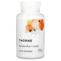 Натуральная добавка Thorne Red Yeast Rice + CoQ10, 120 капсул