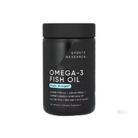 Жирные кислоты Sport Research Omega-3 Fish Oil 1250 mg Triple Strength, 120 капсул