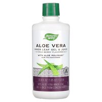 Натуральная добавка Nature's Way Aloe Vera Leaf Gel and Juice, 1 л