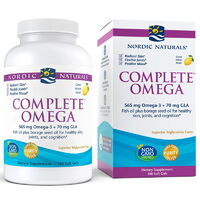 Жирні кислоти Nordic Naturals Complete Omega, 180 капсул - лимон
