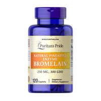 Натуральная добавка Puritan's Pride Bromelain 250 mg, 120 каплет