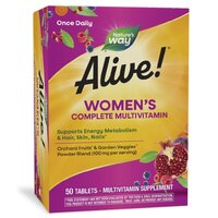 Витамины и минералы Nature's Way Alive! Women's Complete Multivitamin, 50 таблеток