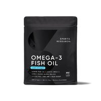 Жирные кислоты Sport Research Omega-3 Fish Oil 1250 mg Triple Strength, 240 капсул