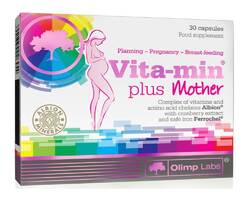 Витамины и минералы Olimp Vita-min Plus Mother, 30 капсул