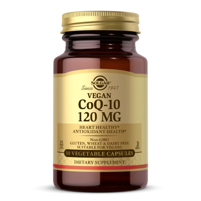 Натуральная добавка Solgar Vegetarian CoQ-10 120 mg, 30 вегакапсул