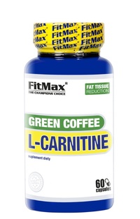 Жиросжигатель FitMax Green Coffee L-Carnitine, 60 капсул