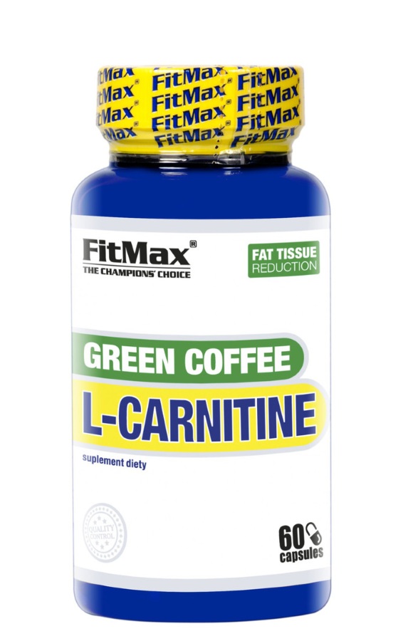 Жиросжигатель FitMax Green Coffee L-Carnitine, 60 капсул