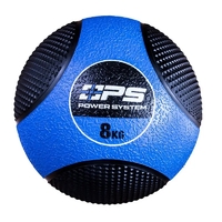 Мяч для фитнеса Power System Medicine Ball PS-4138, Black/Blue, 8 кг