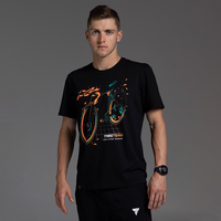 Мужская футболка Trec Nutrition Endurance Tri Bike 127, Black